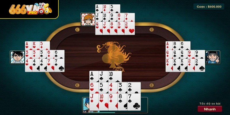 Hướng dẫn so sánh và tính điểm trong Mậu binh